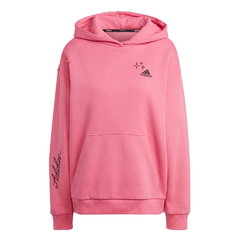 Women's Clothing For Work adidas - Women's Scribble Embroidery Fleece Hoodie (IA3162)