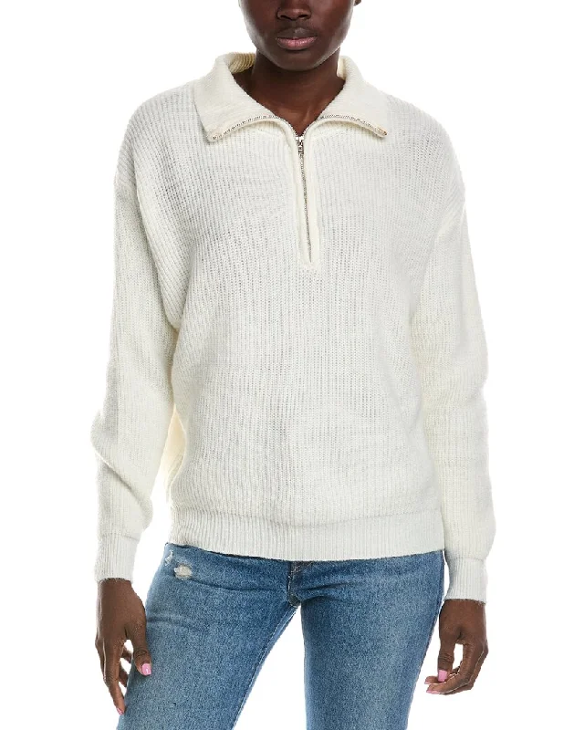 Trendy Casual Outfits Madison Miles Quarter Zip Pullover