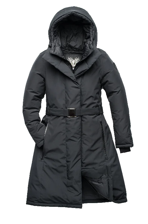 Women's Clothes And Apparel Sets Lara Women's Belted Parka