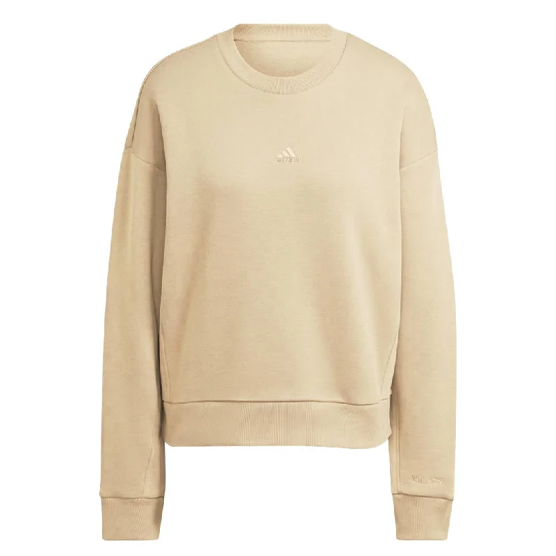 Women's Relaxed Clothes adidas - Women's All SZN Fleece Sweatshirt (IC6452)