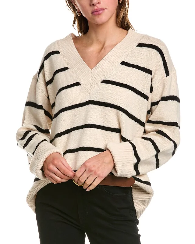 Women's Relaxed Outfit Femme Society Wool Sweater