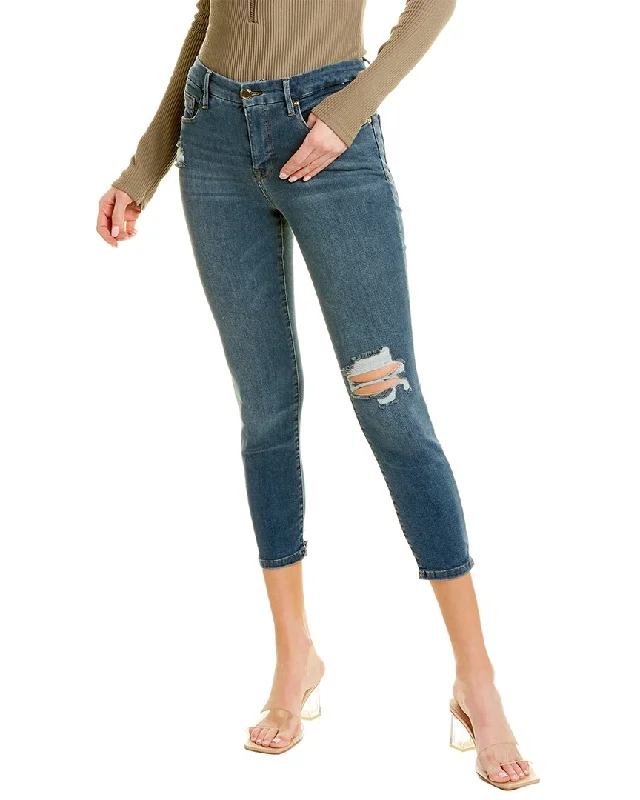 Workwear Fashion for Women GOOD AMERICAN Good Petite Blue Skinny Jean