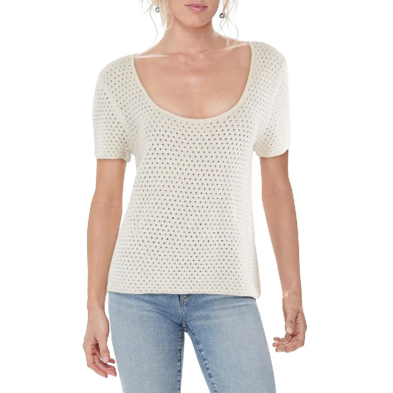 Early Bird Offer Womens Cotton Scoop Neck Pullover Sweater