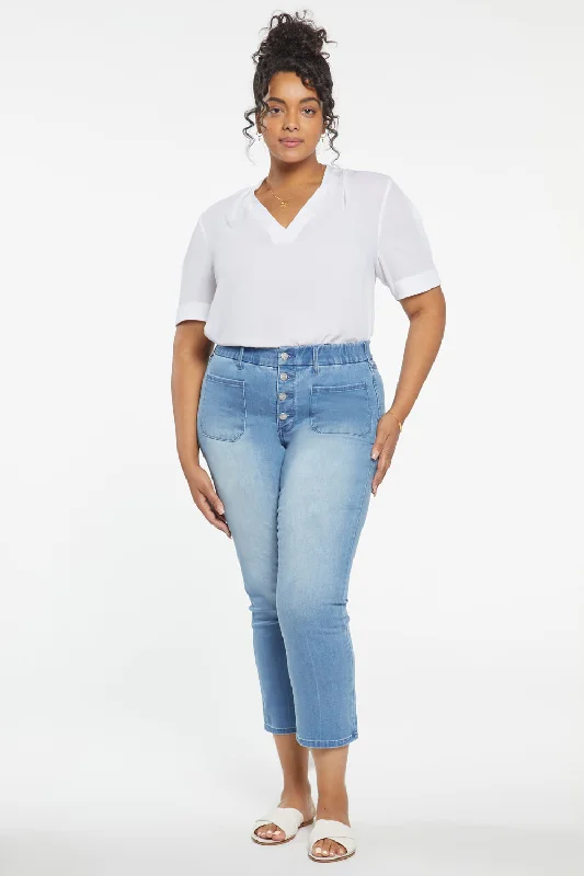 Women's Casual Dresses Waist-Match™ Marilyn Straight Ankle Jeans In Plus Size - Everly