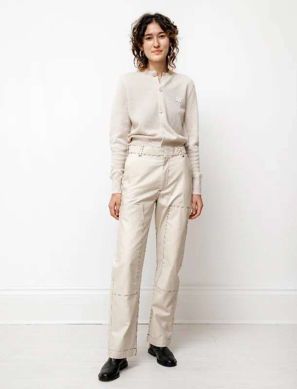 Women's Evening Attire Thanks Painter Pant Cream