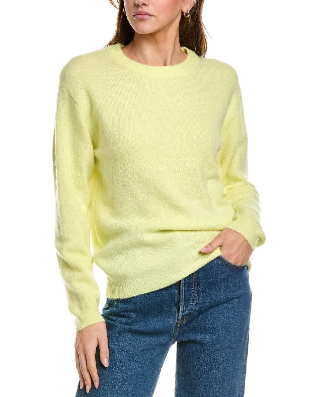 Plus Size Women's Fashion and Clothing Chaser Frankie Mohair-Blend Pullover