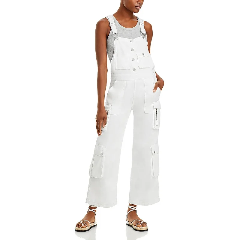 Everyday Women's Fashion Trends Womens Denim Cargo Overall Jeans