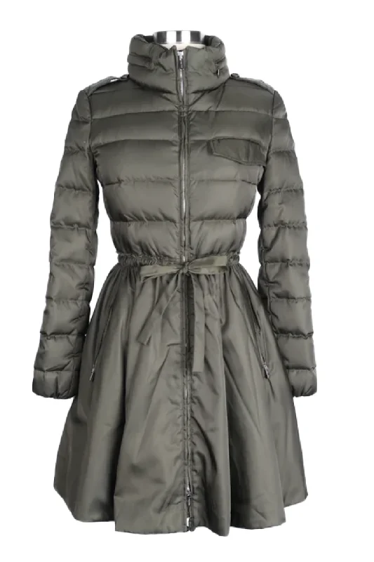 Formal Clothing For Women Flair Style Down Parka Coat