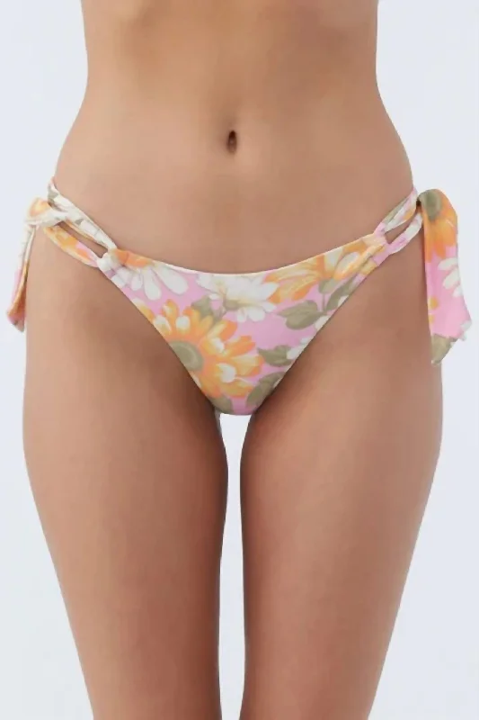 Women's Evening Attire Sunnyside Floral Corfu Bottom In Pink