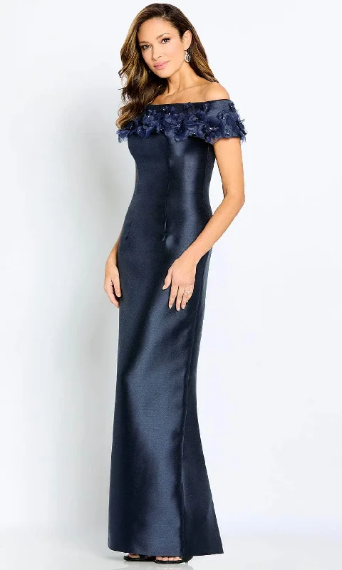 Women's Formal Event Clothing Cameron Blake CB101 - Cap Sleeve Gown