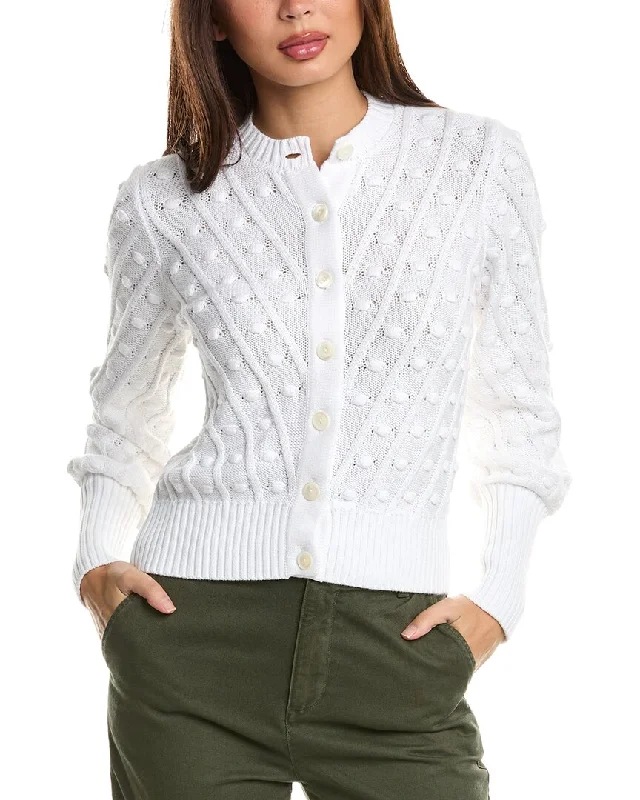 Sustainable Women's Clothing Forte Cashmere Bobble Cardigan