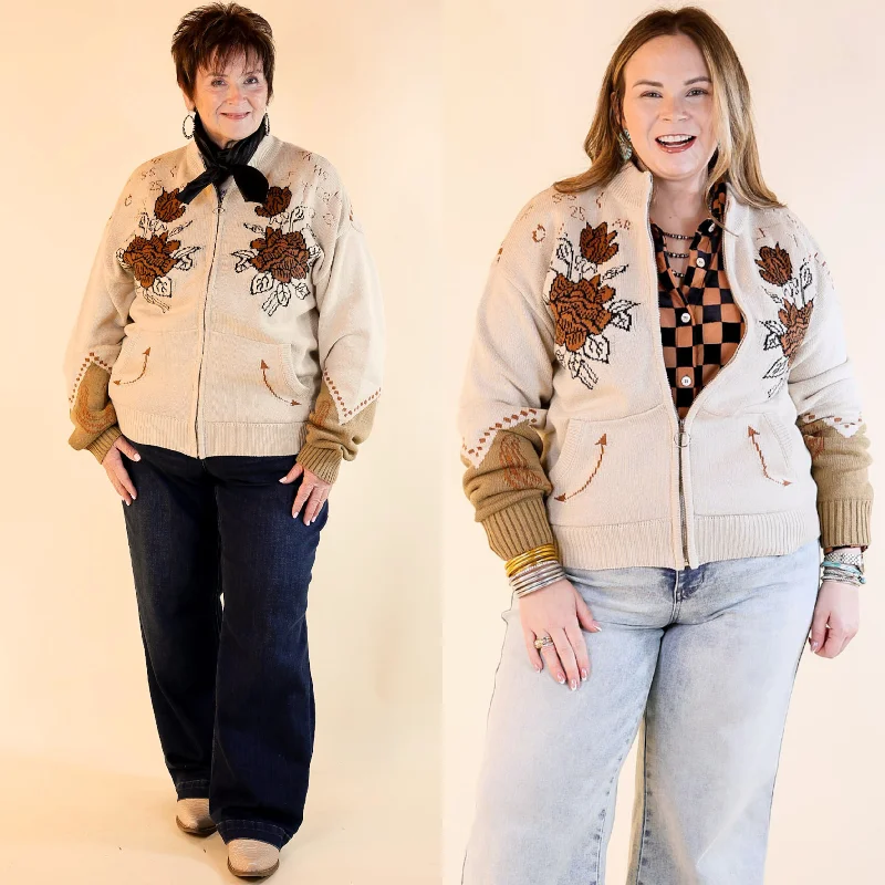 Woman Clothing Rodeo Qunicy | Jenkins Zip Up Jacket with Pockets in Tan