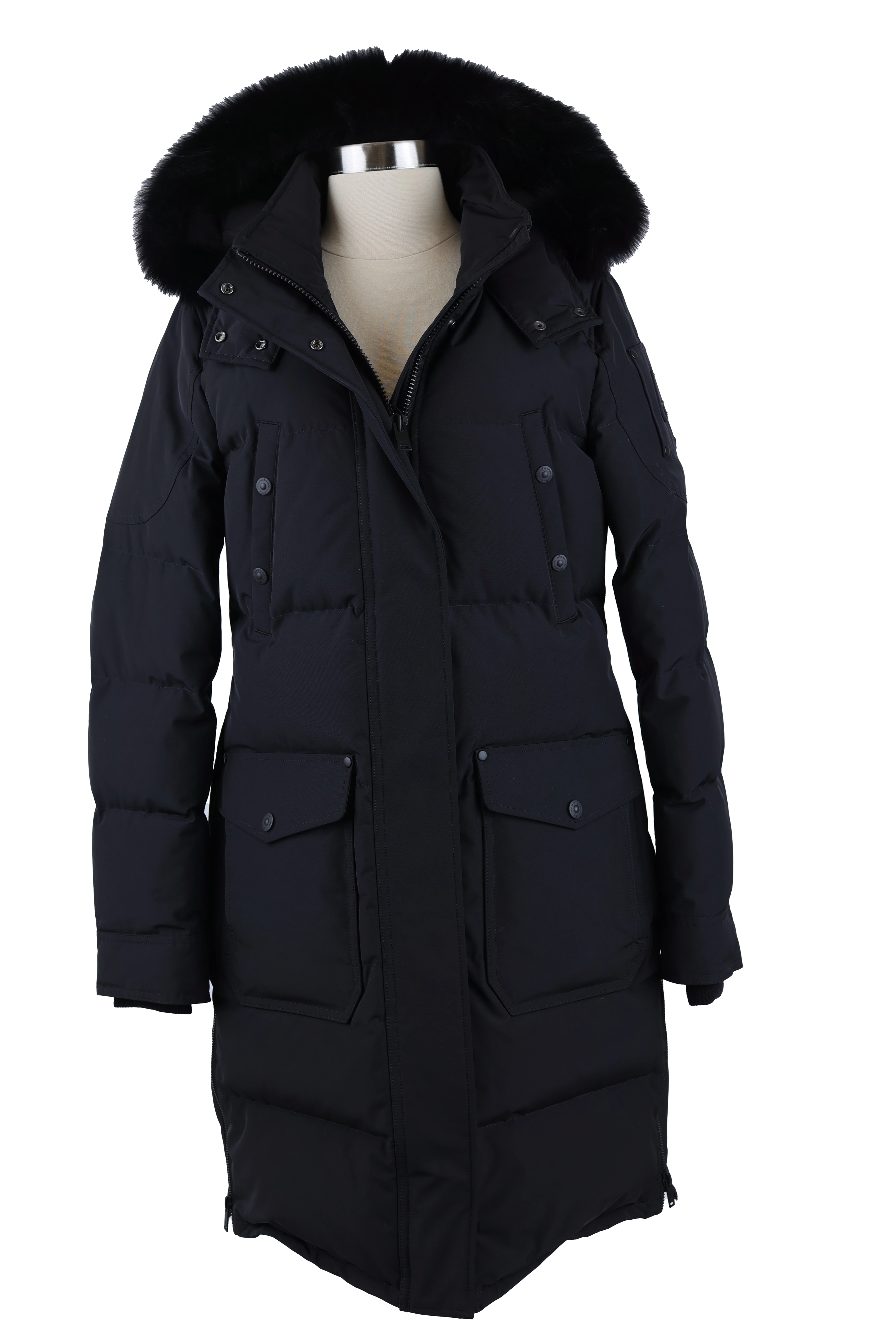 Women's Plus-Size Clothes Causapscal Parka W/ Fur Trim