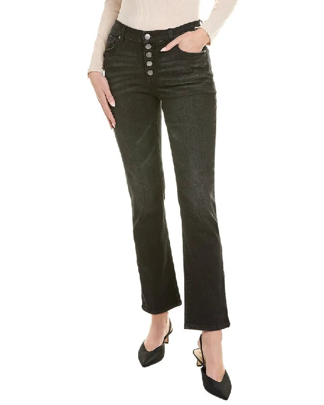 Women's Evening Attire cabi Button Fly Straight Jean