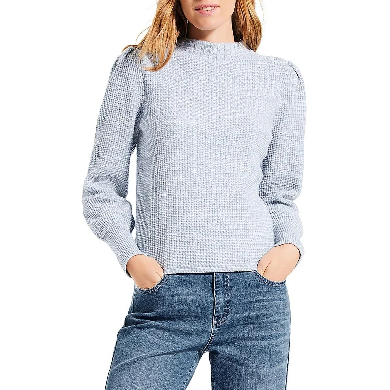 Fashion Women's Clothing Womens Knit Long Sleeves Crewneck Sweater