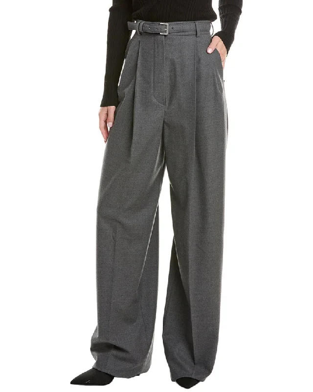 Women's Resort Apparel Sportmax Kiens Long Wool-Blend Trouser