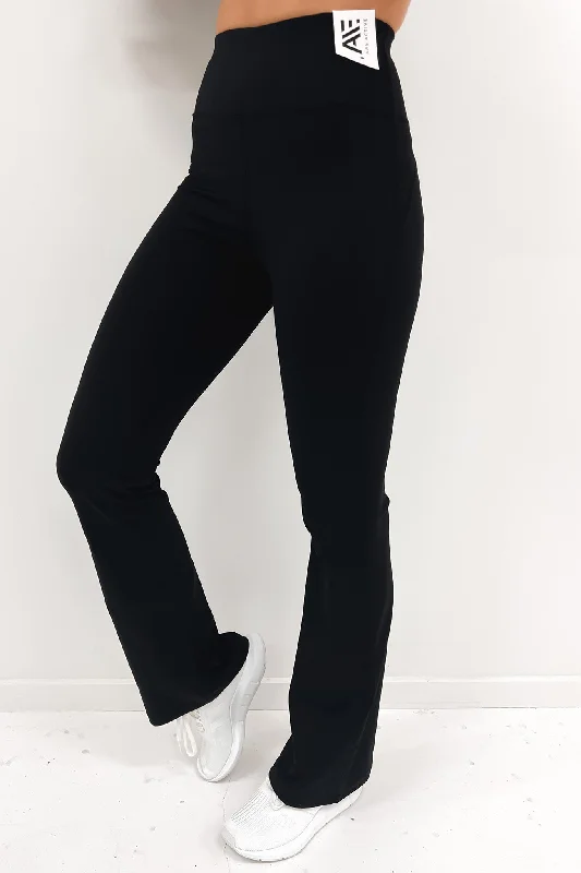 Casual Clothing For Women Active Flare Legging Black