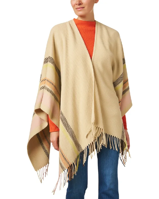 Casual Dresses for Women Marc Cain Fringe Wool-Blend Cape