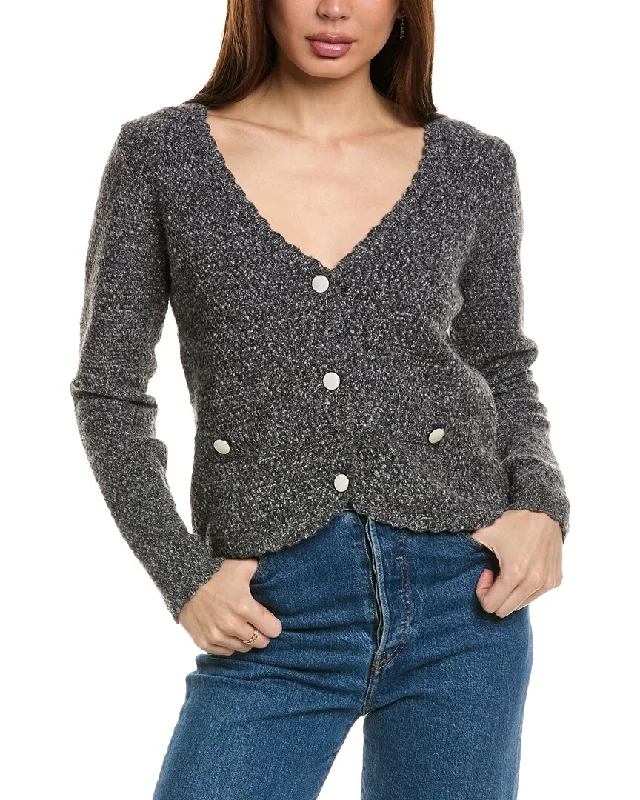 Women's Clothing Brands ANNA KAY Papillon Cashmere-Blend Cardigan