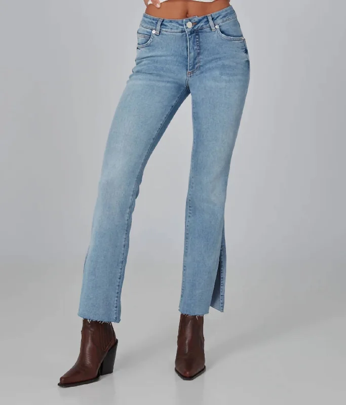 Clothing Sale Billie High Rise Bootcut Jeans In Dusty Sky