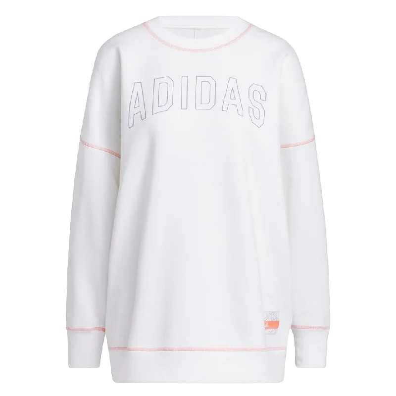 Women's Resort Apparel adidas - Women's Statement Boyfriend Crew Sweatshirt (IC1644)