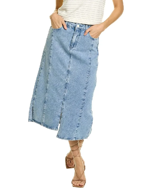 Women's Versatile Apparel Gracia Denim Midi Skirt