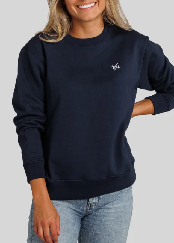 Women's Clothes For Work Events WM Women's Fleece Crewneck Pullover