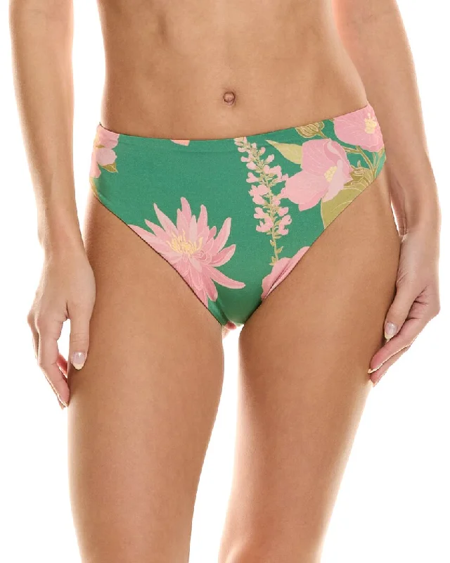 Online Boutiques Clothing FARM Rio High Waist Bikini Bottom