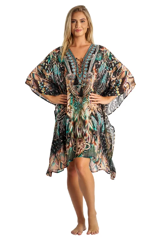 Women's Casual Apparel For Weekends Dara Short Kaftan