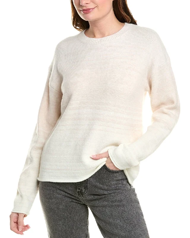 Chic Casual Wardrobe Essentials Splendid Lydia Ombre Wool-Blend Sweater