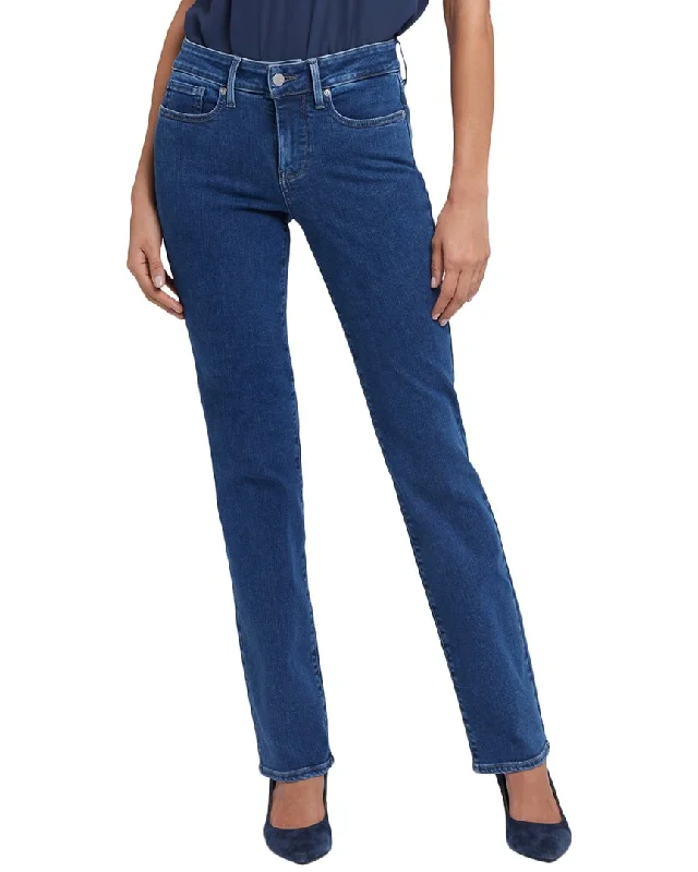 Fashionable Tops for Women NYDJ Marilyn Hollywood Indigo Straight Leg Jean