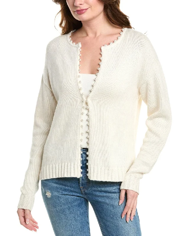 Chic Women's Clothing Online Splendid Emmy Pearl Wool-Blend Cardigan