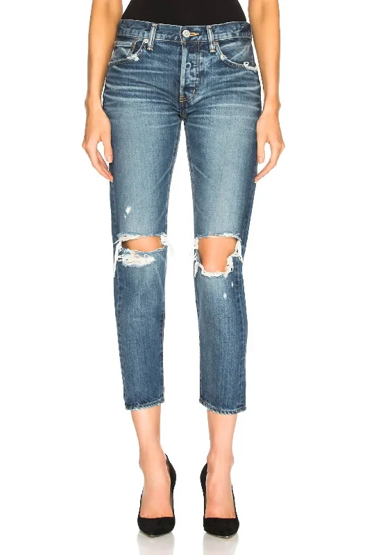 Women's Holiday Outfit Latrobe Tapered Skinny Jeans In Blue