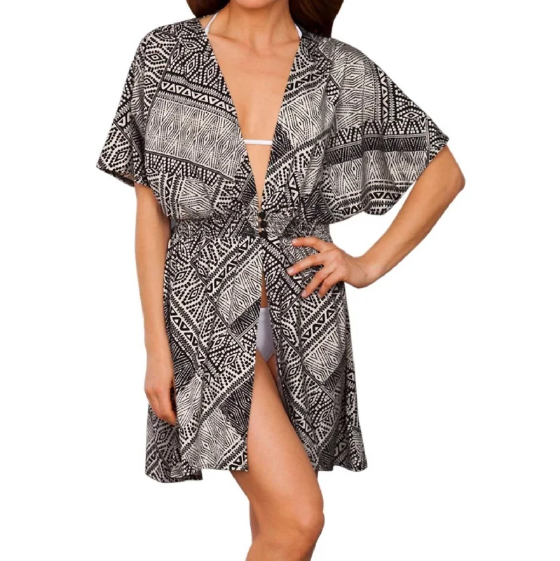 Women's Seasonal Attire Tunic Cover Up In Nefertiti