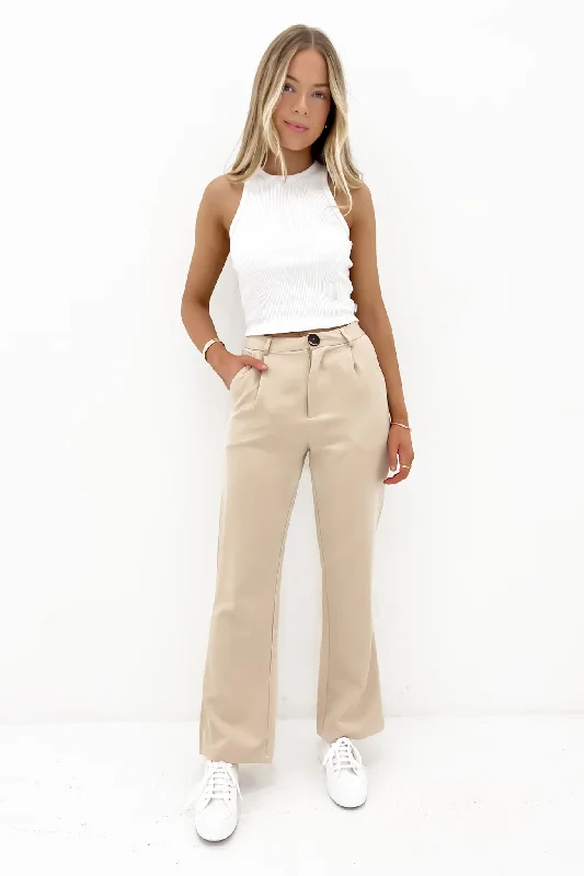 Women's Casual Wear Clothing Joss Pant Beige