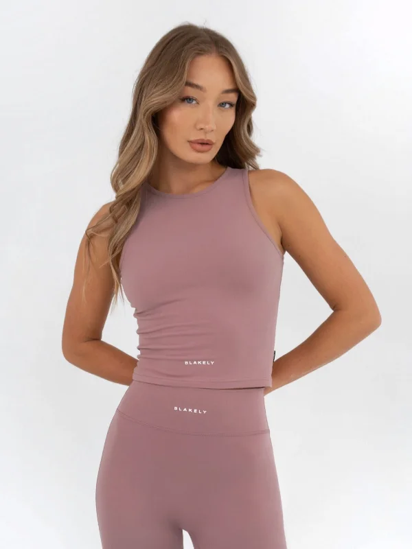 Affordable Women's Clothing Ultimate Soft Vest - Dusty Pink