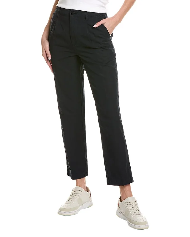 Luxury Women's Fashion ALEX MILL Boy Linen-Blend Pant