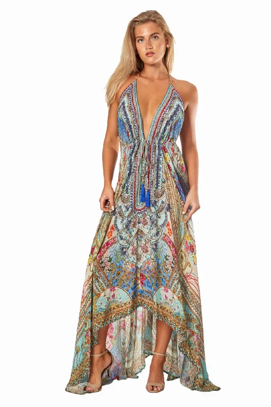 Women's Casual Apparel Avalon Halter Maxi Dress