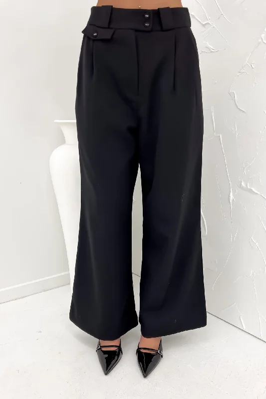 Fashion-Forward Women's Clothing Liarna Pant Black