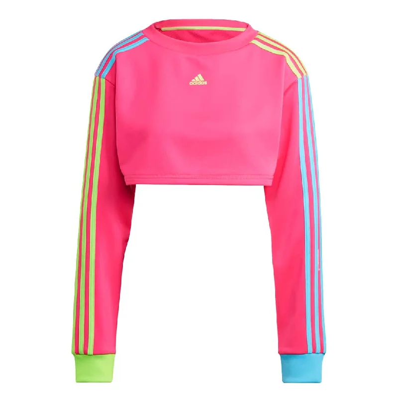 Women's Stylish Professional Garments adidas - Women's Kidcore Cropped Sweatshirt (IK7066)