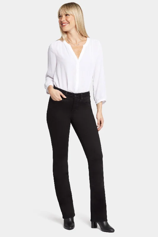 Stylish Loungewear for Women Barbara Bootcut Jeans In Petite - Black