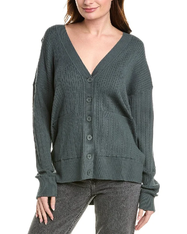 Modern Women's Wardrobe Essentials Splendid Veronica Cable Cardigan