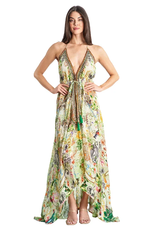 Women's Evening Clothes Lumina Halter Maxi Dress