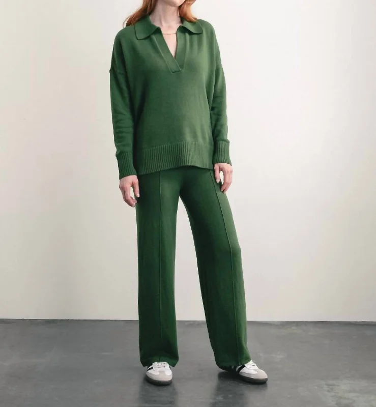 Women's Athletic Apparel Sterling Sweater Pant In Pine