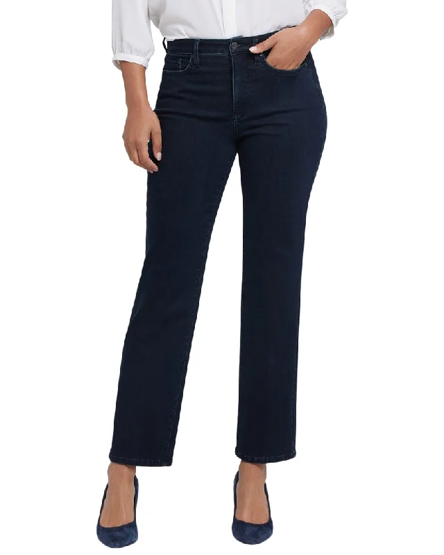 Affordable Women's Clothing Sale Online NYDJ Bailey Midnight Falls Straight Leg Jean