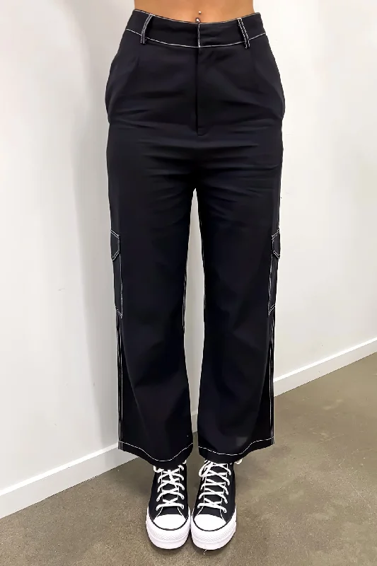 Women's Vintage-Inspired Clothing Erin Pant Black