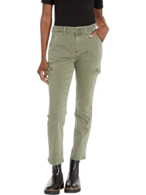 Women's Casual Outfit Jolie High Rise Slim Pants In Vintage Ivy Green