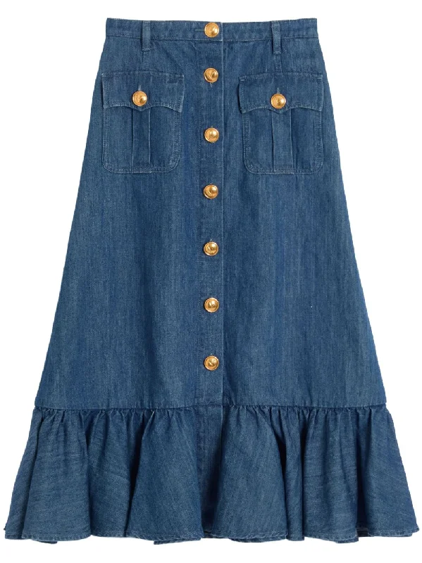 Fashion-Forward Women's Clothing Valentino Women's Skirts blue