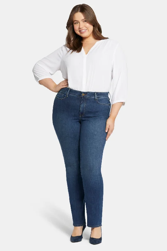 Women's Clothing Outfit Set Marilyn Straight Jeans In Plus Size - Cooper