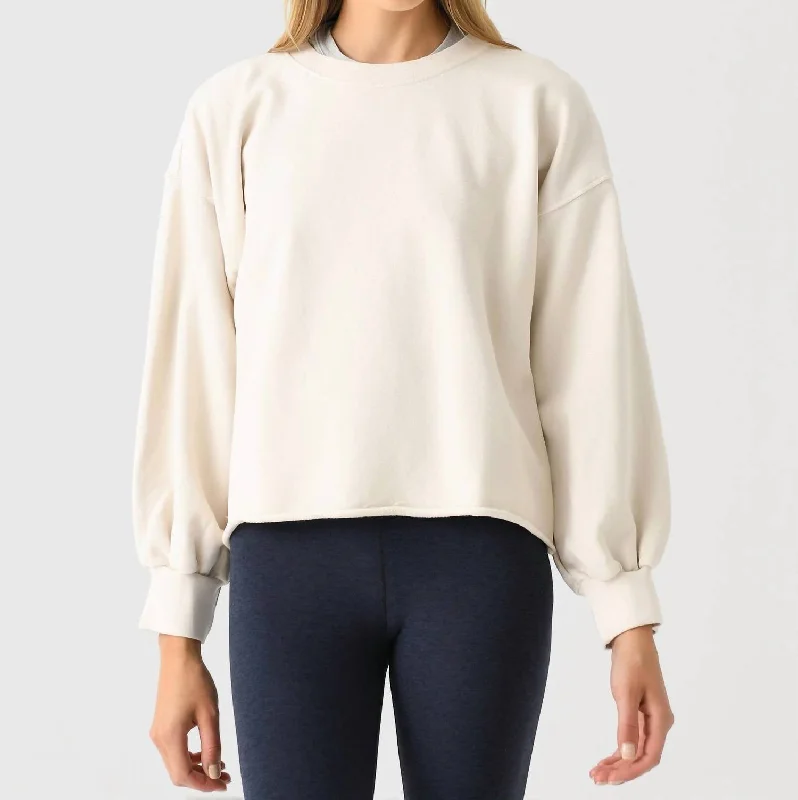 Clothes For Sale Zayne Long Sleeve Pullover In Sugar